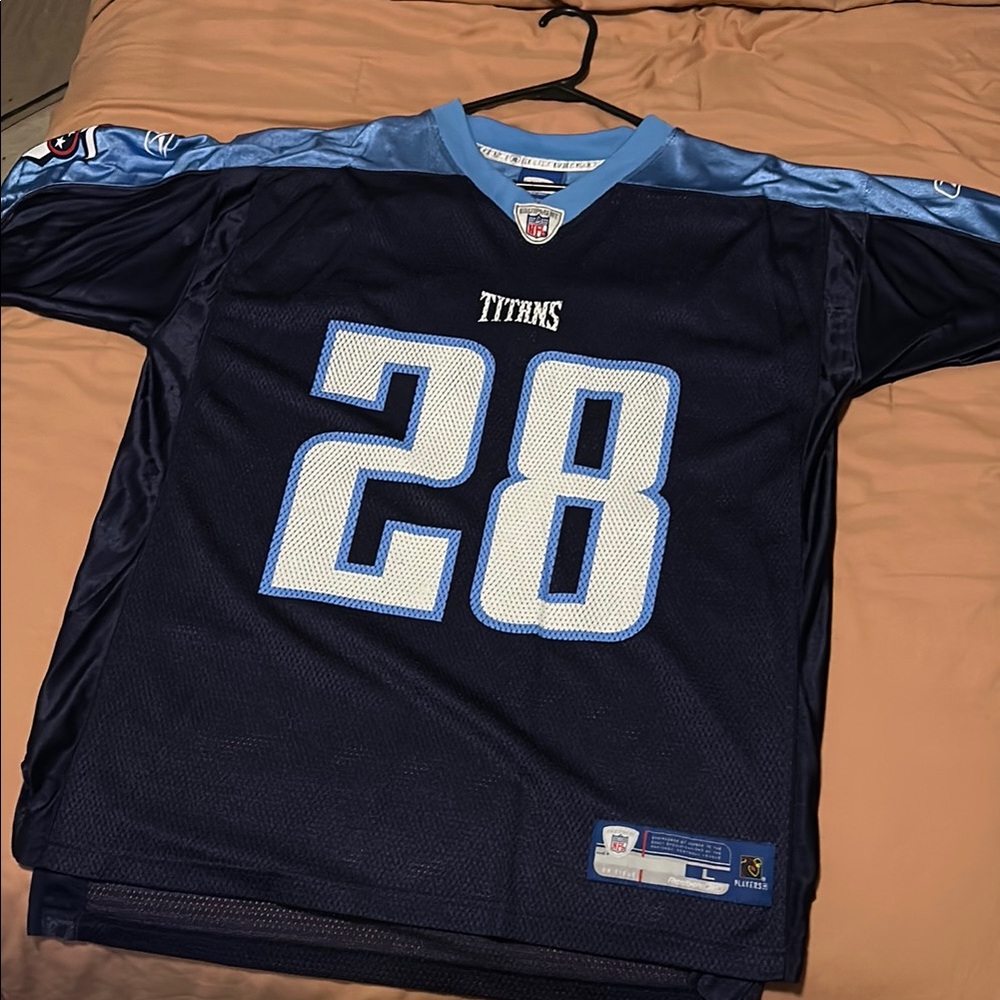 Men’s Chris Johnson Tennessee Titans Jersey